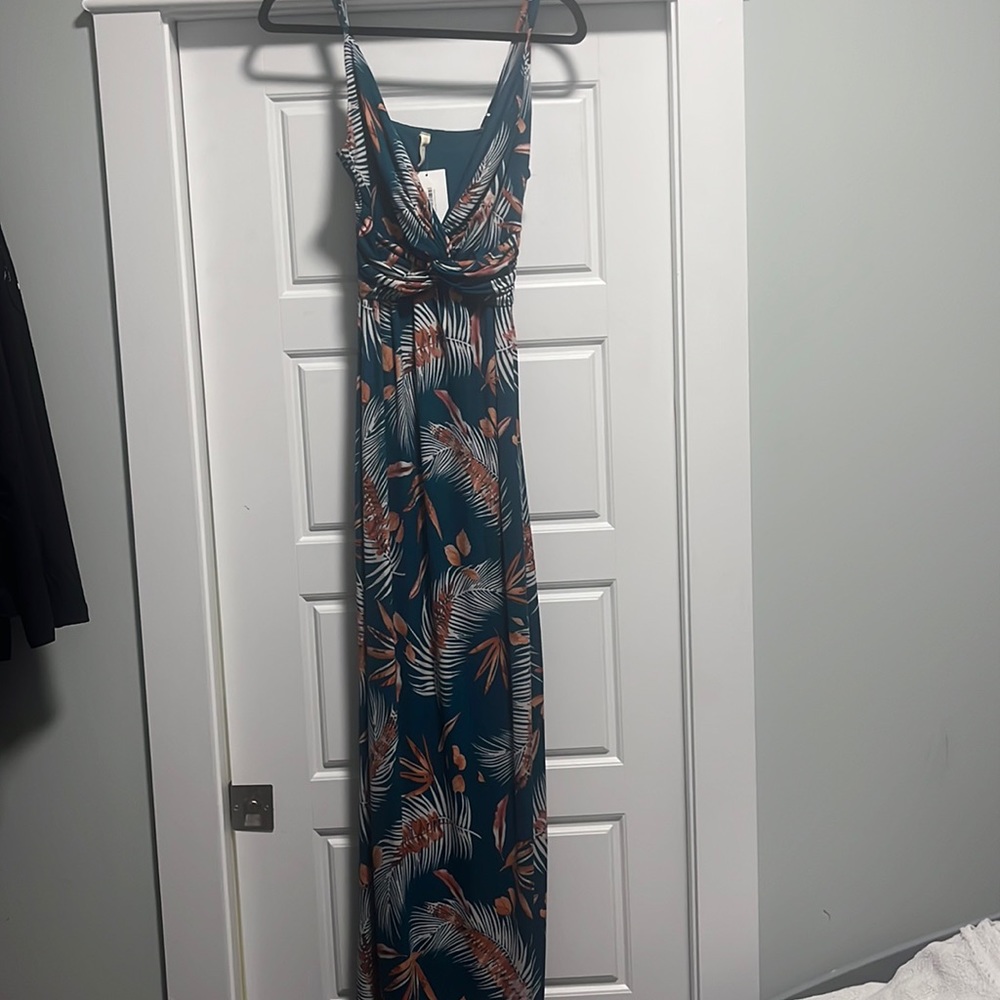 Tropical Maxi Dress